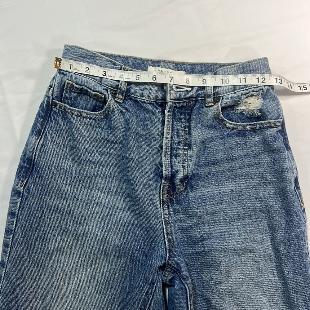 PACSUN high rise straight jeans size 25 - Picture 5 of 12
